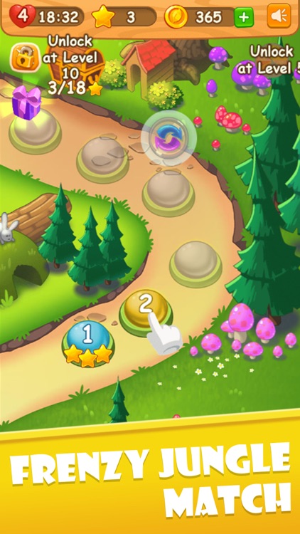 Frenzy Jungle Match - Match 3 screenshot-3