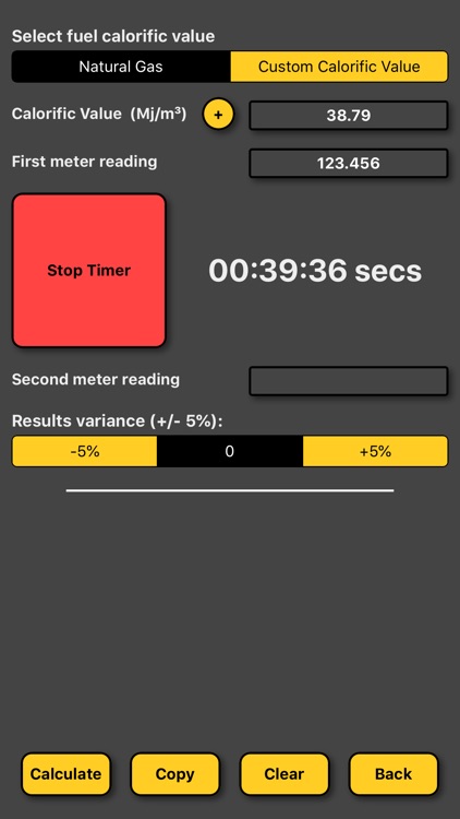 Gas Rate Heat Input Calculator screenshot-4