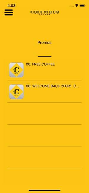 Columbus Coffee Rewards App(圖4)-速報App