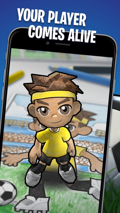 3D Futbol - AR ile Boya & Oyna screenshot 3