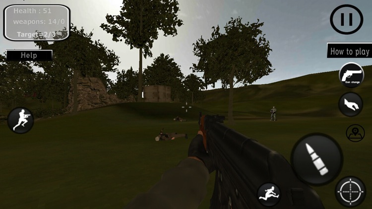 jungle commando Shooter War screenshot-3