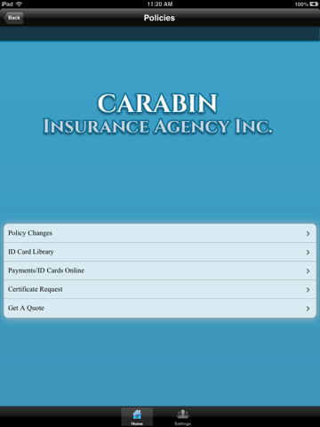 Carabin Insurance HD screenshot 3
