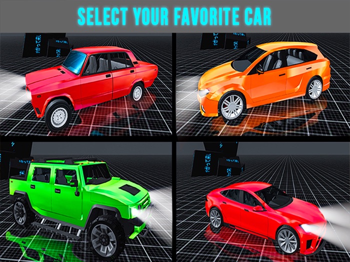 汽车碰撞停车疯狂