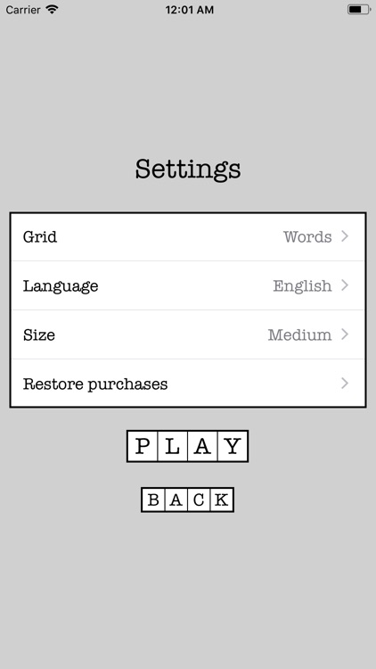 Word Fill - Fill in puzzles