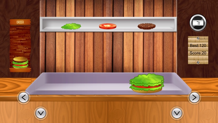 Yummy Burger Maker Cooking screenshot-3