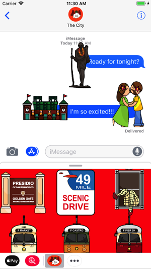 San Franciscoji for iMessage(圖2)-速報App