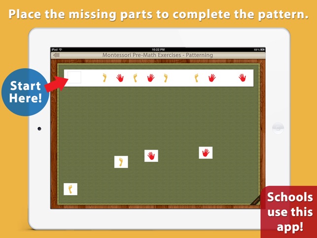 Patterning - A Montessori Pre-Math Exercise(圖5)-速報App