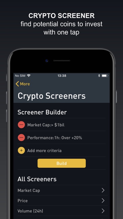 Crypto Tracker by BitScreener screenshot-5