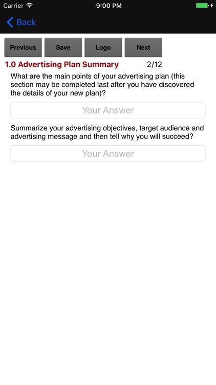 Advertising Plan Pro