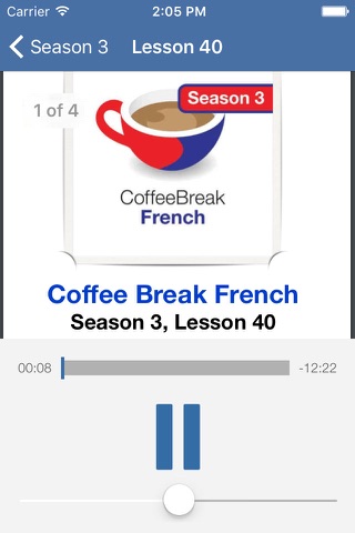 French - Coffee Break audio language course screenshot 4