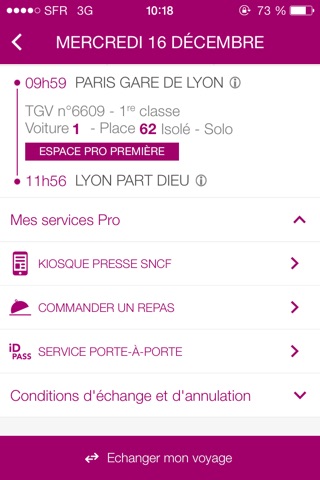 TGV INOUI PRO screenshot 2