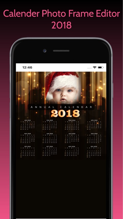 Calendar Photo Frame Editor