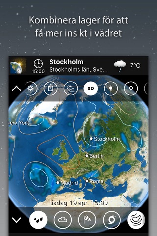 MeteoEarth screenshot 2