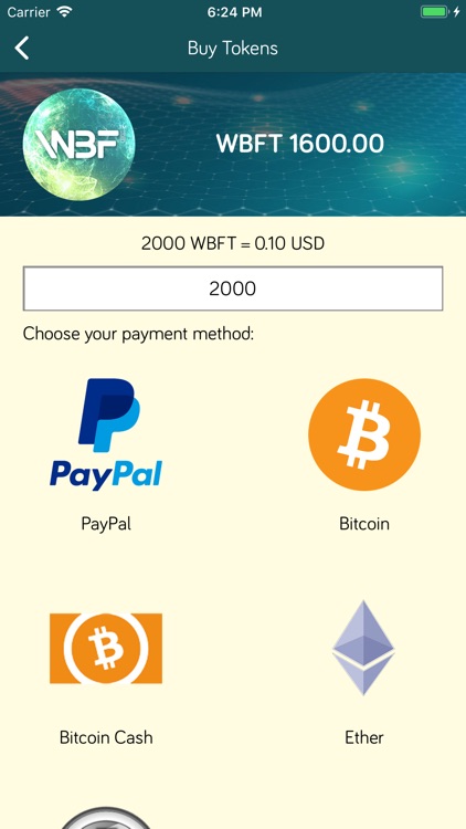 WBF dApp screenshot-4