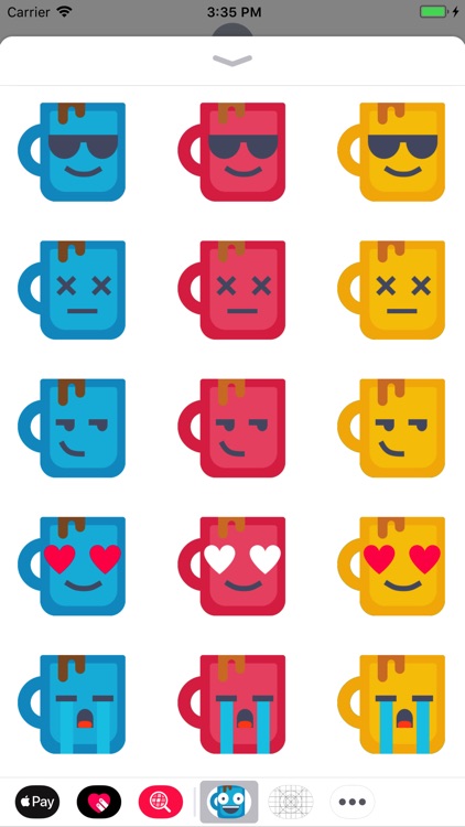 Happy Mug Stickers