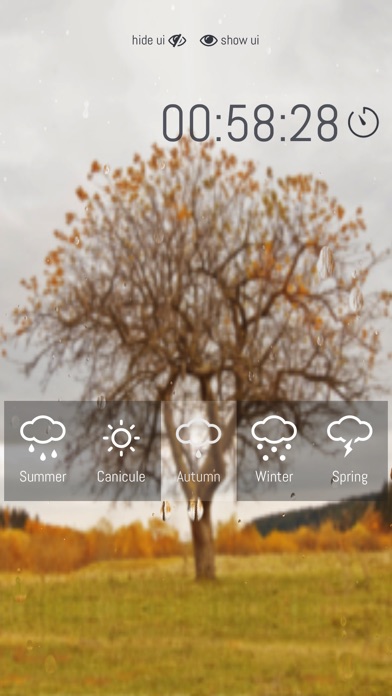 白噪音 - 自然雨声专注帮助睡眠 screenshot 2