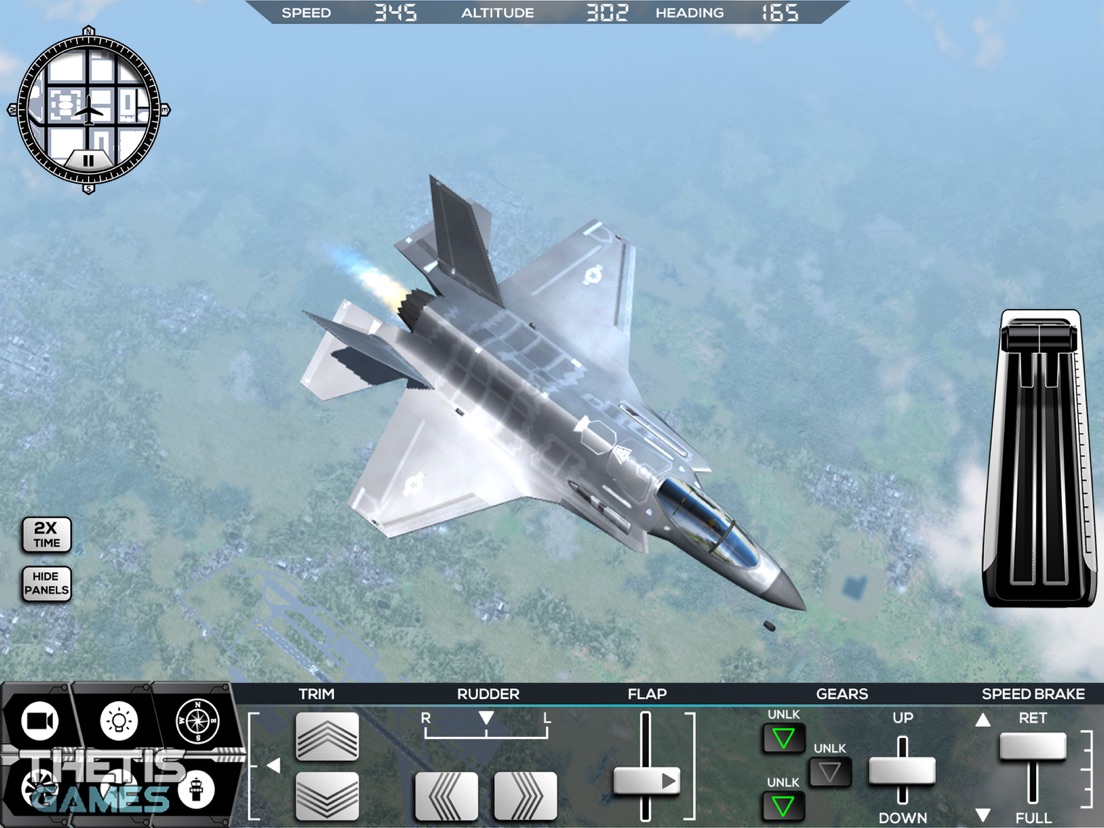 FlyWings 2017 Flight Simulator App voor iPhone, iPad en iPod touch