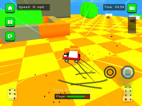 Blocky Demolition Derby на iPad