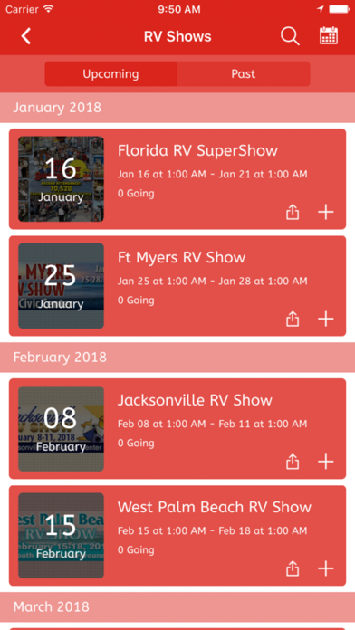 Florida RV Trade Association screenshot 2