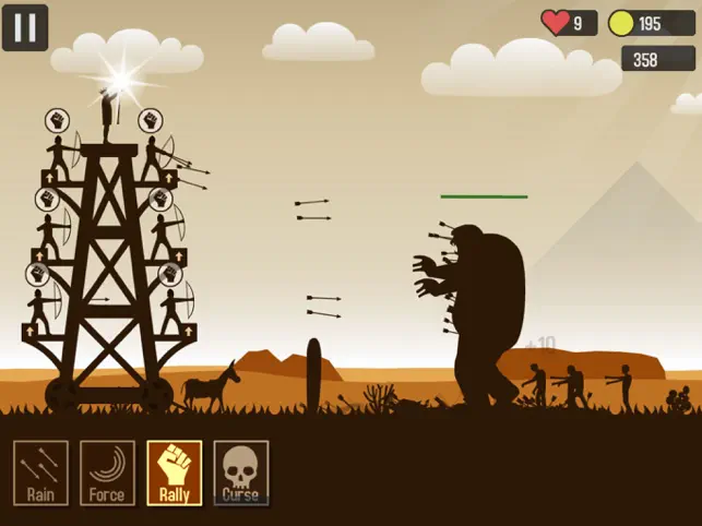 Captura 1 Empire Defense : Zombies Defense Games iphone