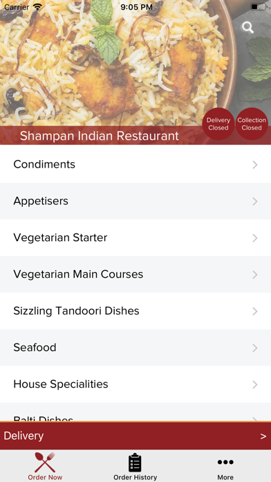 Shampan Indian Restaurant screenshot 2
