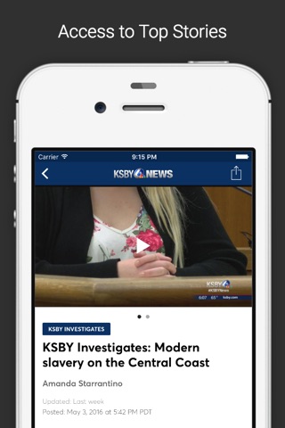 KSBY News screenshot 2