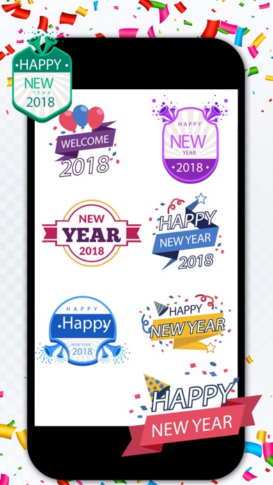New Year 2023 Stickers! screenshot 2