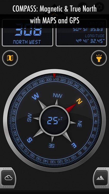 Compass 12: GPS Magnetic North screenshot-4