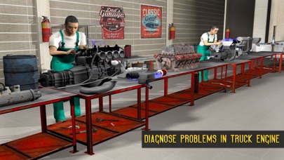 How to cancel & delete Euro Truck Mechanic Simulator - Engine Repair Shop from iphone & ipad 1