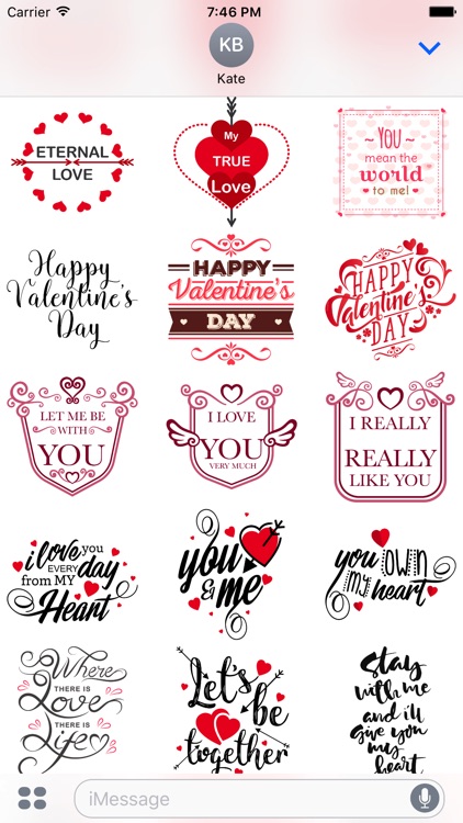 Valentine Big Pack Stickers