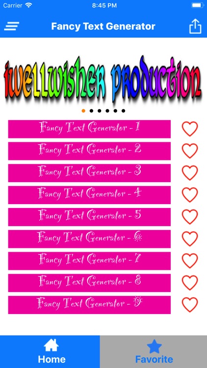 New Fancy Text Generator