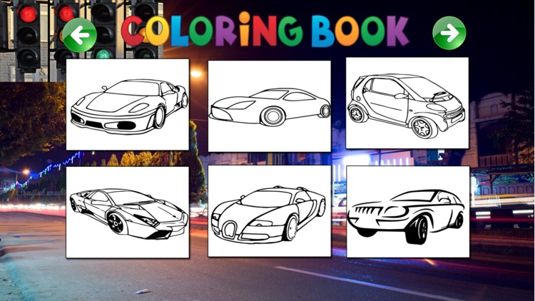 Best Coloring Painting of Cars