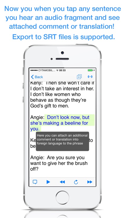 Audio vs Text screenshot-4