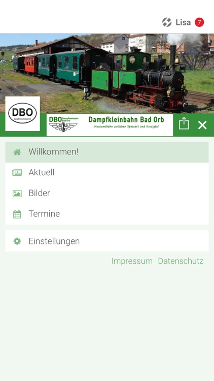 DBO Dampfkleinbahn Bad Orb