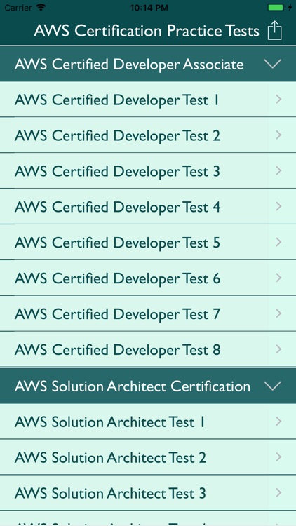 AWS Certification Practice