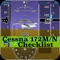 Cessna 172 M/N Checklist Pilot:-