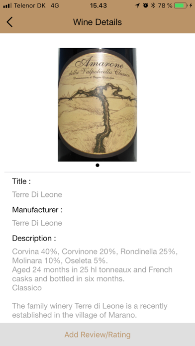 How to cancel & delete Amarone wine database from iphone & ipad 1