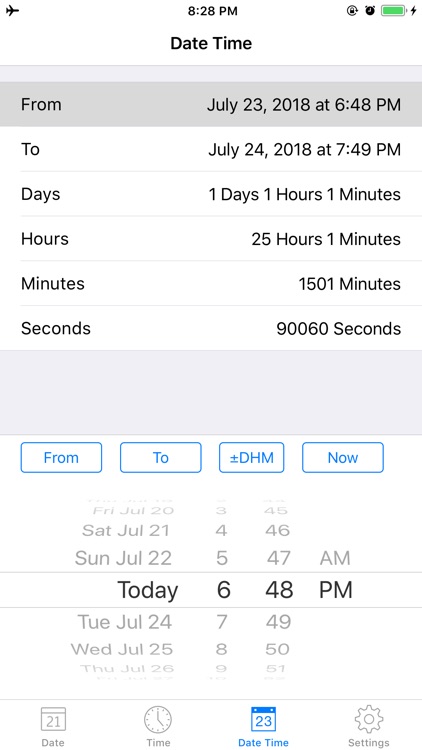 Date and Time Calculator