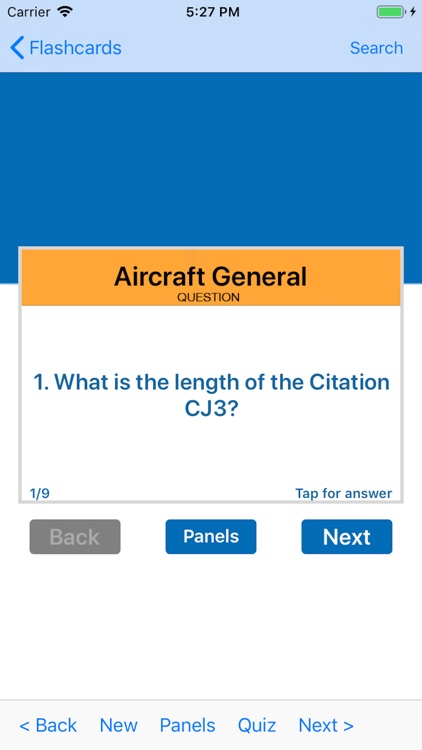 Citation CJ3 Study App