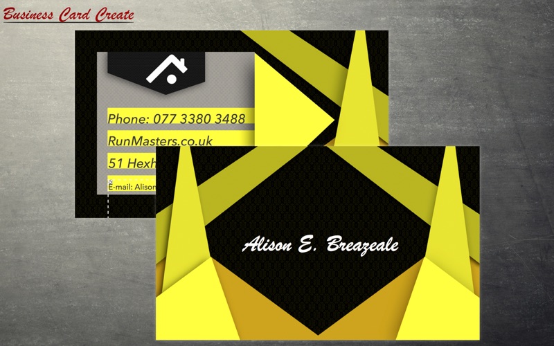 Business Card Create - Contact thumbnail 4