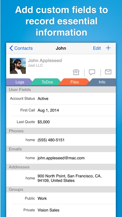 Contacts Journal CRM Liteのおすすめ画像4