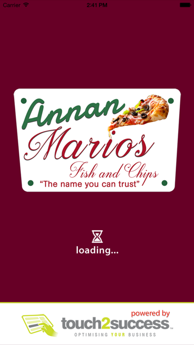 How to cancel & delete Annan Marios Fish And Chips from iphone & ipad 1