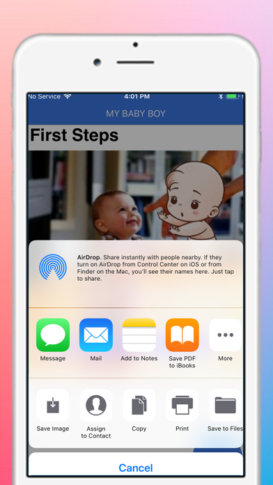 Baby Book - Milestone & Photos screenshot 3