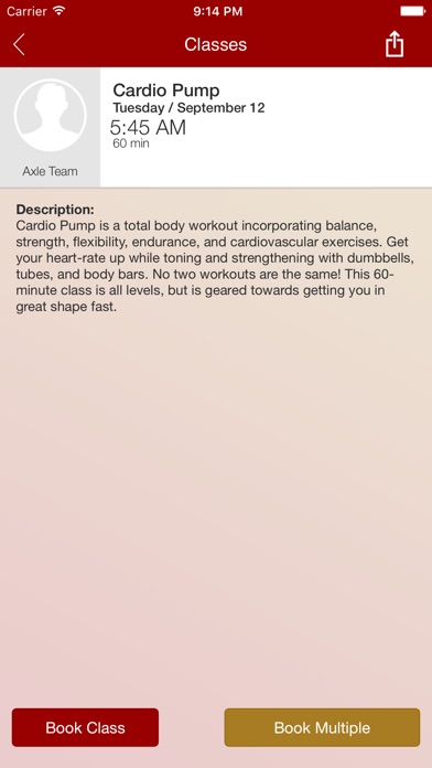 Axle Fitness screenshot 4