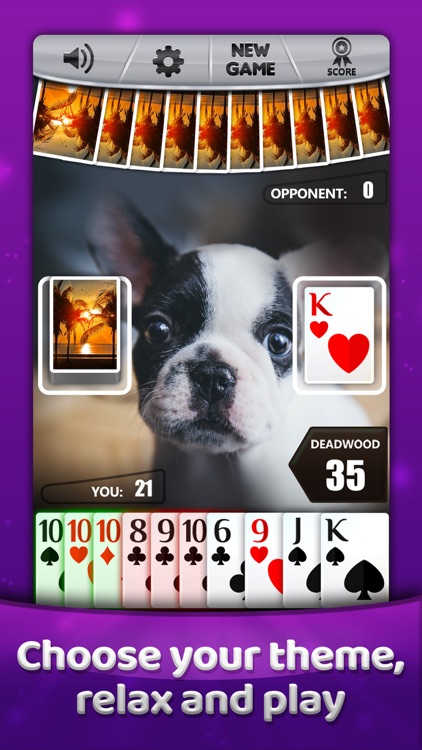 Gin Rummy ⋆ Classic Card Game