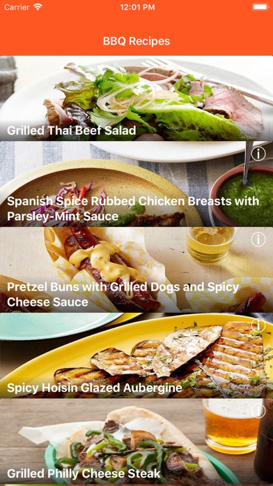 BBQ Barbecue Recipes screenshot 3