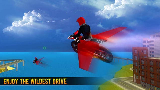 Flying Bike Beach Sim(圖3)-速報App