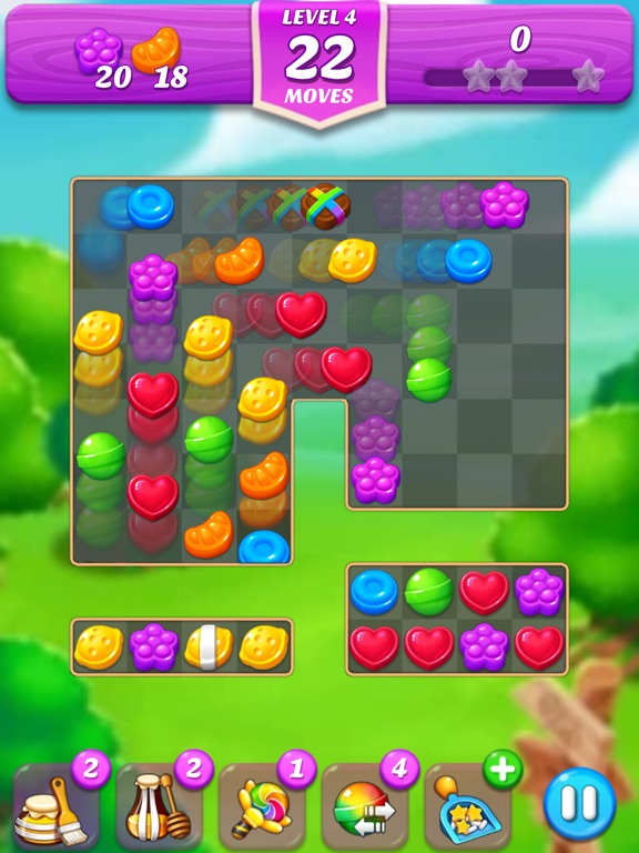 Lollipop2 & Marshmallow Match3 для iPad