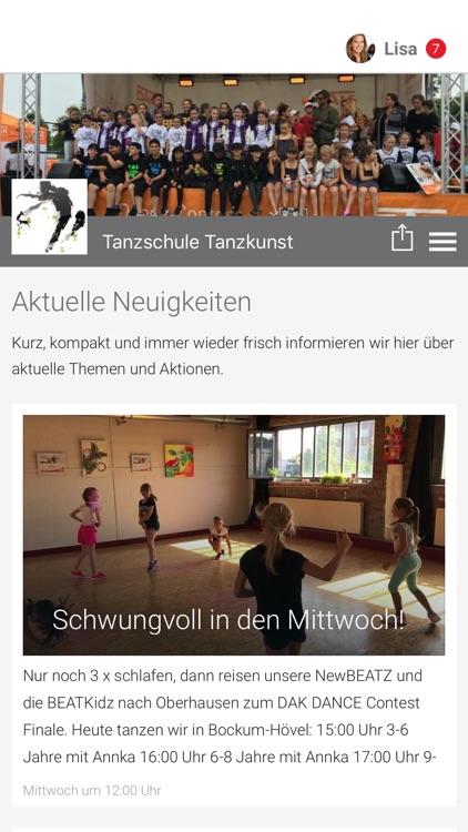 Tanzschule Tanzkunst
