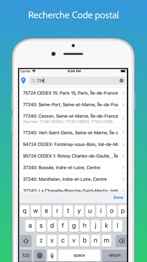 Code postal France(圖3)-速報App